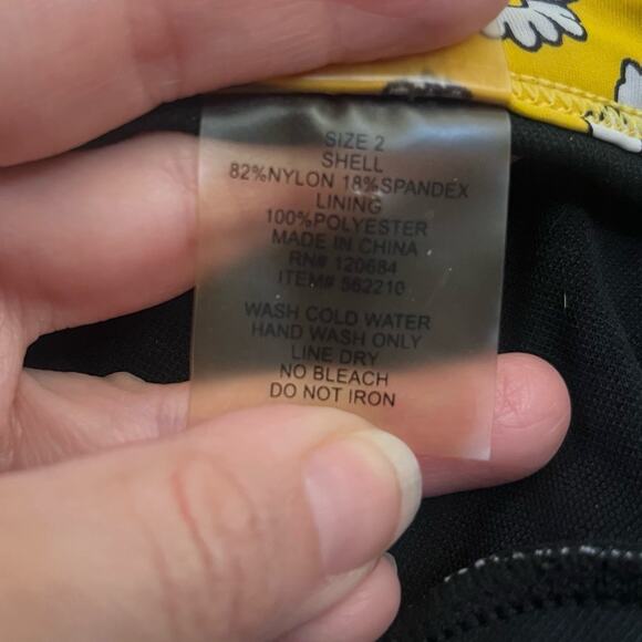 Torrid Polka Dot One Piece Swimsuit 2X Pinup Retro Twee Ruffle Ruched Halter - Picture 7 of 8